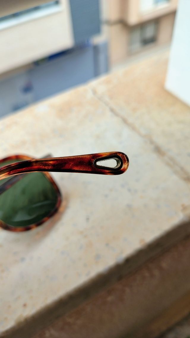 Gafas de sol estilo aviador tortuga