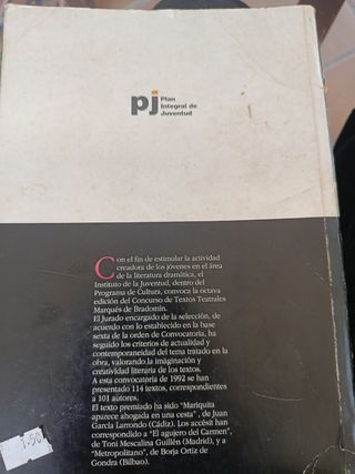 Marqués de Bradomín 1992: Concurso de textos ...
