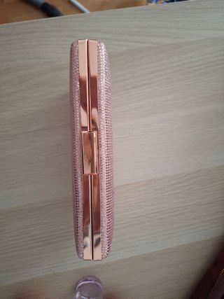 Bolso de fiesta rosa brillante