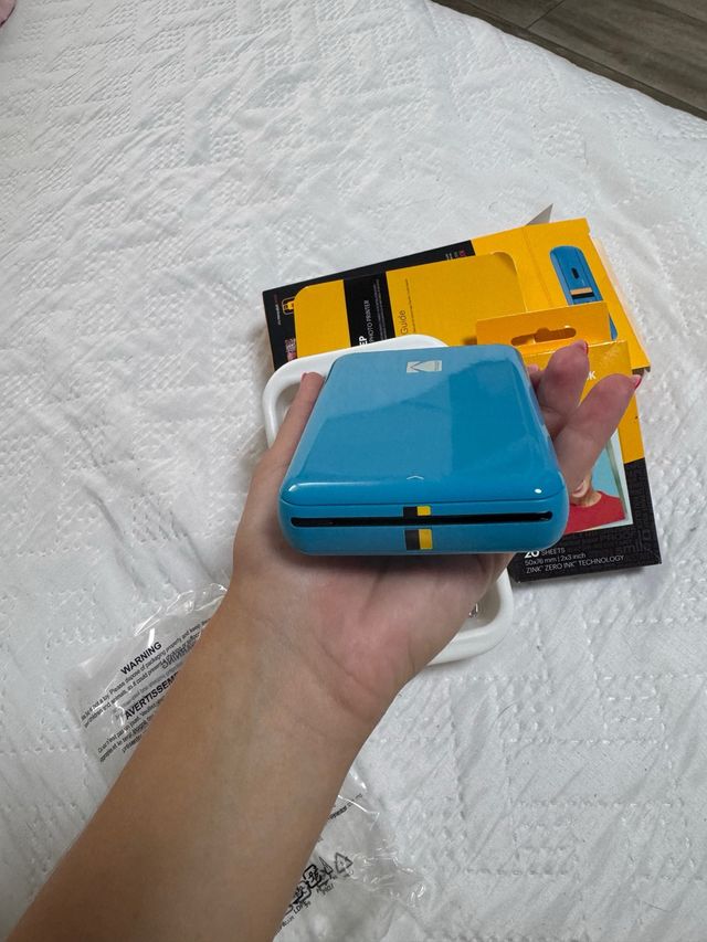 Impresora Móvil Kodak Instantánea Azul