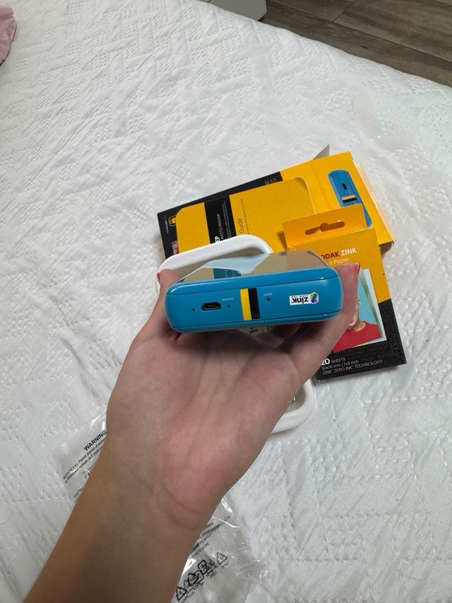 Impresora Móvil Kodak Instantánea Azul