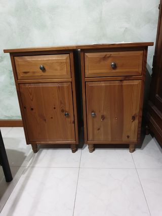 Comodini Ikea in legno - Coppia