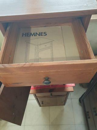 Comodini Ikea in legno - Coppia