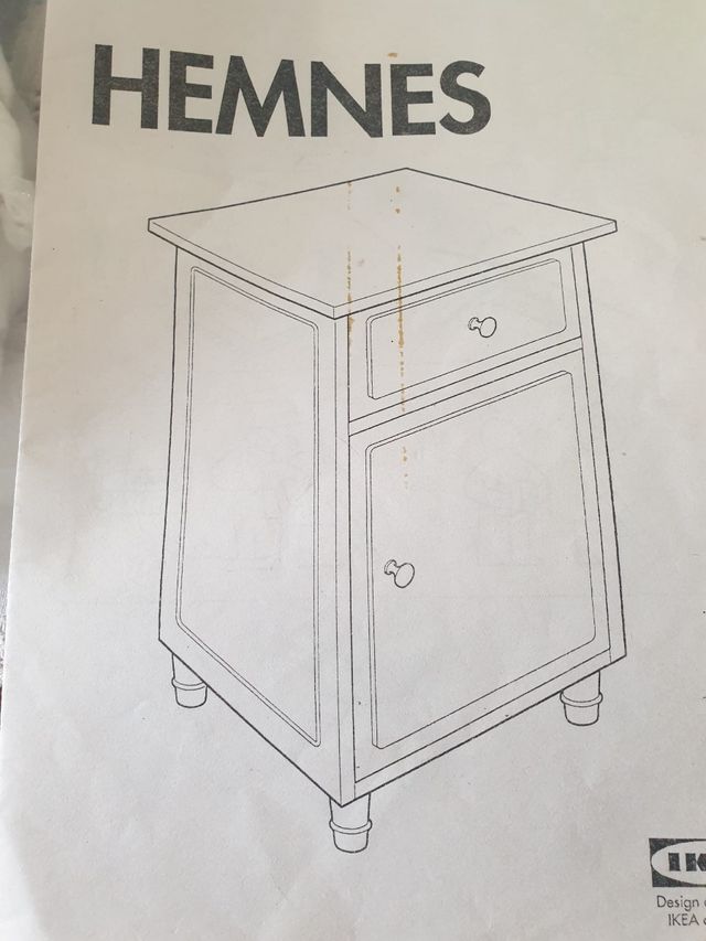 Comodini Ikea in legno - Coppia