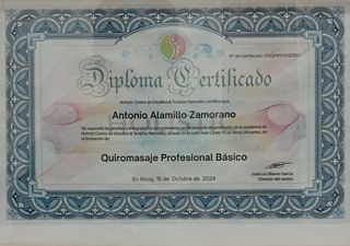 Masaje Profesional Descontracturante o Relajante.