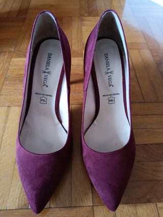 Zapatos de tacón DANIELA VEGA ante burdeos