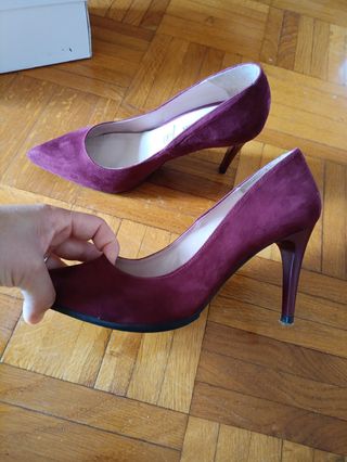 Zapatos de tacón DANIELA VEGA ante burdeos