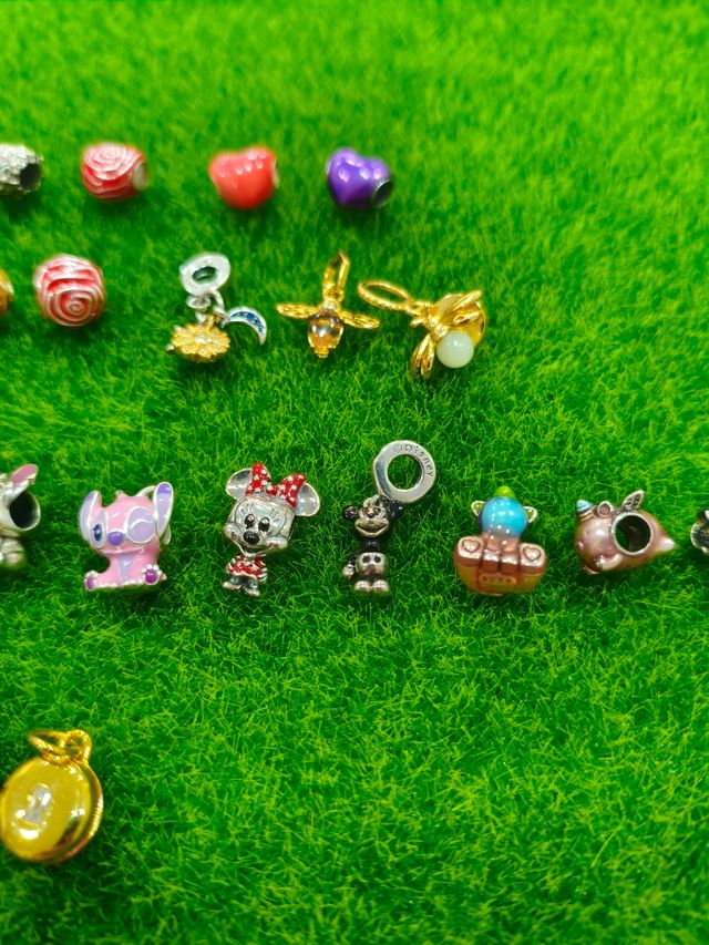 Abalorios tipo Pandora plata