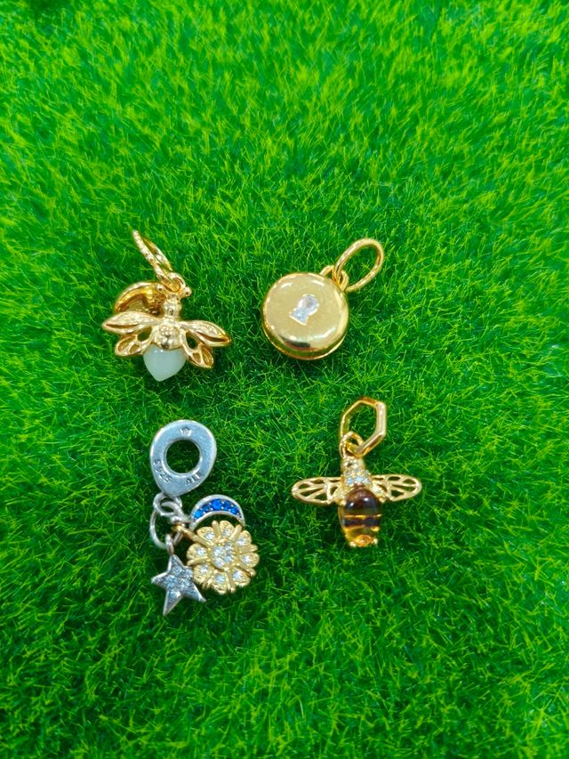 Abalorios tipo Pandora plata