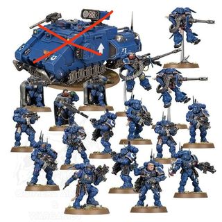 2 Patrullas Marines Espaciales Warhammer 40k