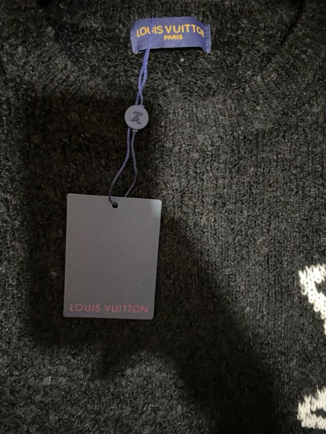 Maglione Louis Vuitton Lana Nero