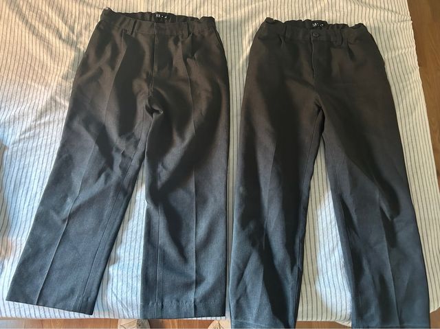 Pantalón uniforme escolar gris
