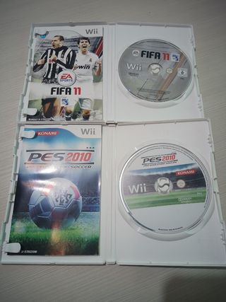 Wii Giochi Calcio PES 2010 & FIFA 11