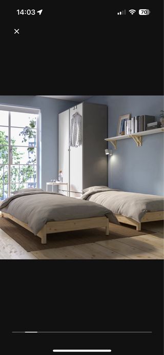 Cama nido Ikea 80x200