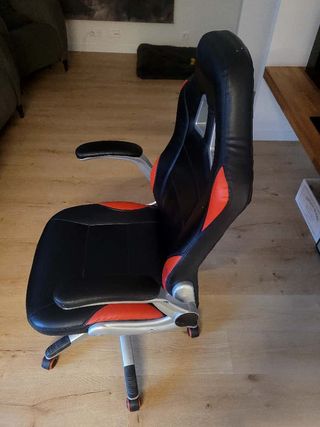 Silla Gaming Negra y Roja