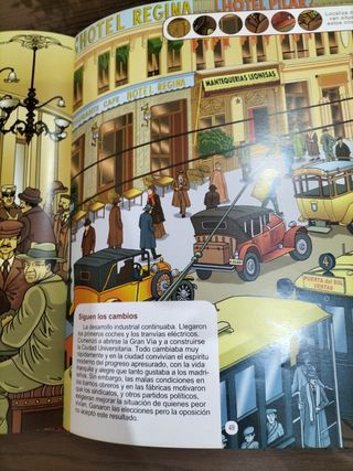 La historia de Madrid en treinta ilustraciones 


