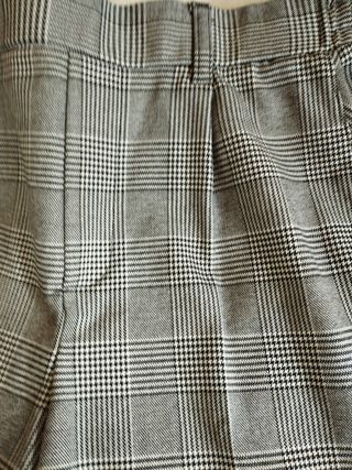 Pantalón de cuadros Bershka gris