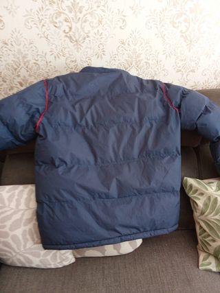 Chaqueta FC Barcelona Plumas Azul