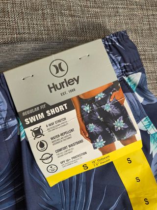 Bañador Hurley Azul Talla S (talla grande)