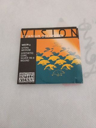 Cuerda Violín Thomastik Vision Titanium