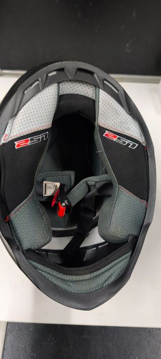 Casco Integral Moto LS2 Negro