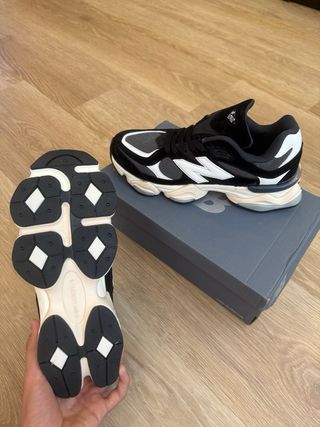 New Balance 9060 Negro Blanco