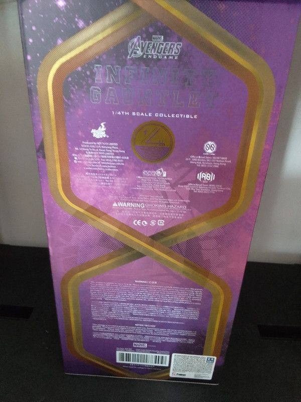 Guanto Infinity 1/4 Hot Toys Avengers Endgame