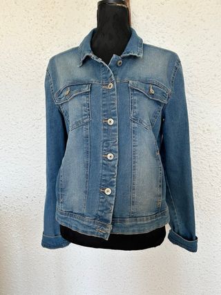 Cazadora vaquera azul