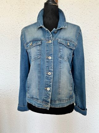 Cazadora vaquera azul