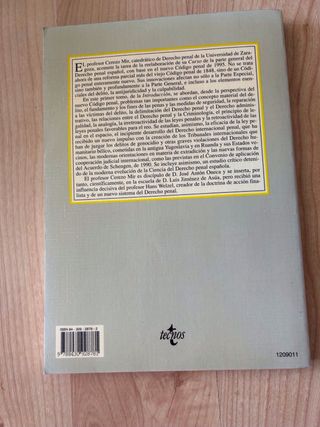 Libro “Curso de derecho penal español”