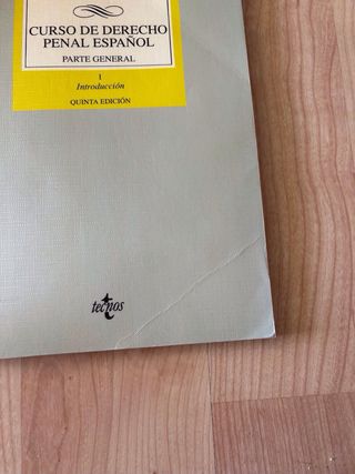Libro “Curso de derecho penal español”