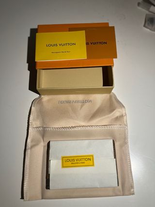 Tarjetero Louis Vuitton Naranja Nuevo