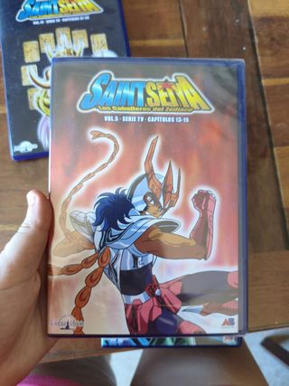 Saint Seiya DVD Colección Completa Español
