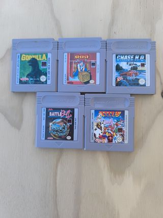 Lote 5 Juegos Nintendo Gameboy