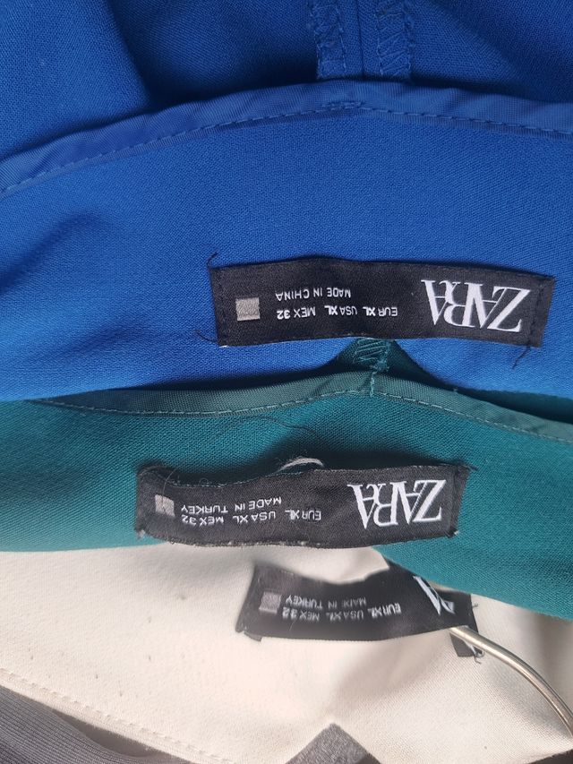 3 pantalones Zara Mujer XL