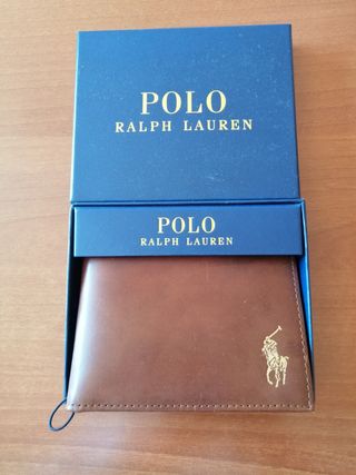 Cartera Polo Ralph Lauren Piel Marrón
