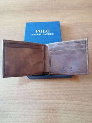 Cartera Polo Ralph Lauren Piel Marrón