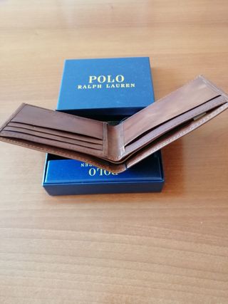 Cartera Polo Ralph Lauren Piel Marrón