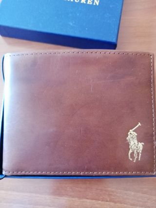 Cartera Polo Ralph Lauren Piel Marrón