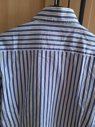 Camisa rayas Slim Fit Massimo Dutti Talla L