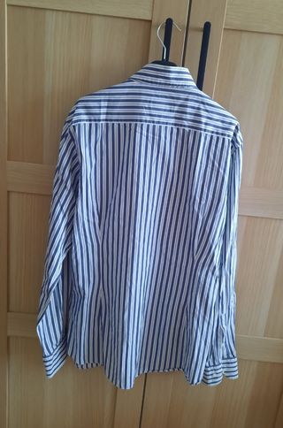 Camisa rayas Slim Fit Massimo Dutti Talla L