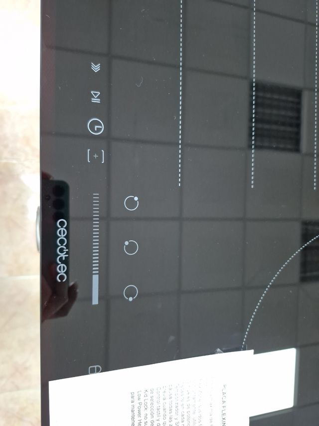 Placa Flexinducción Cecotec Squad 3001 Flex