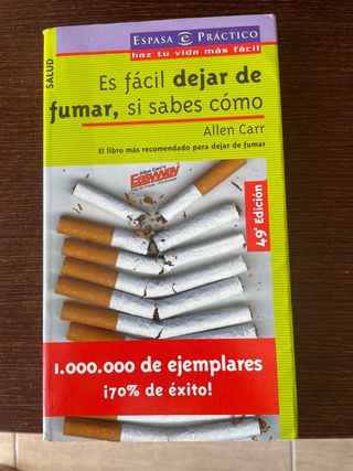 Es fácil dejar de fumar, si sabes cómo