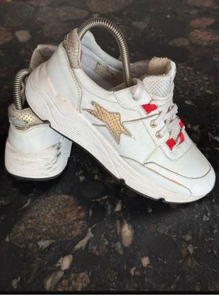 Sneakers bianche in pelle Ishikawa