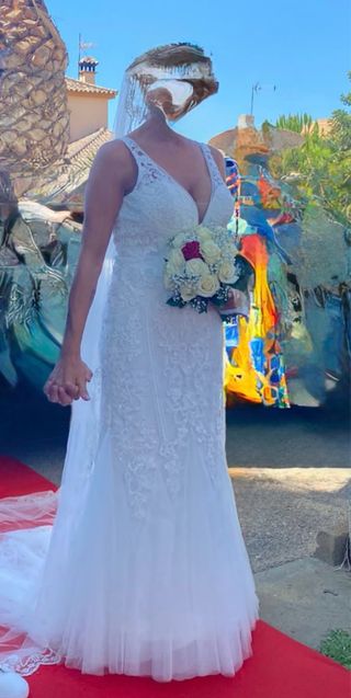Vestido de Novia Blanco 