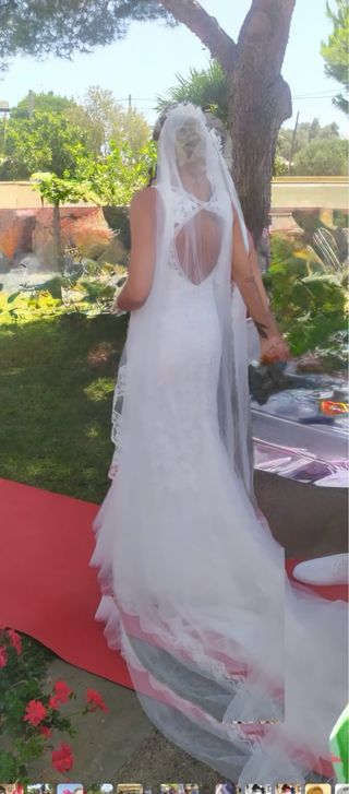 Vestido de Novia Blanco 