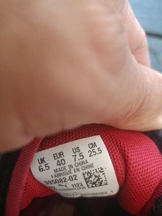 Scarpe Puma Bambino Nero/Rosso