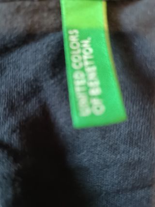 Camiseta Benetton azul Talla XL Hombre