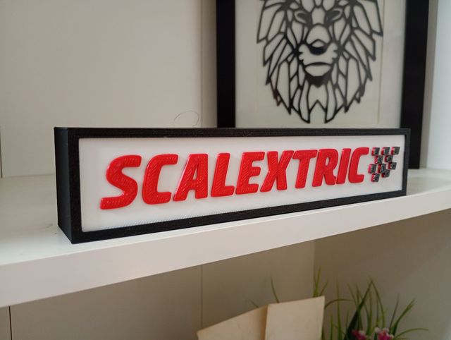 Letrero Scalextric