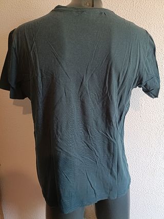 Camiseta Benetton Azul Talla XL Hombre